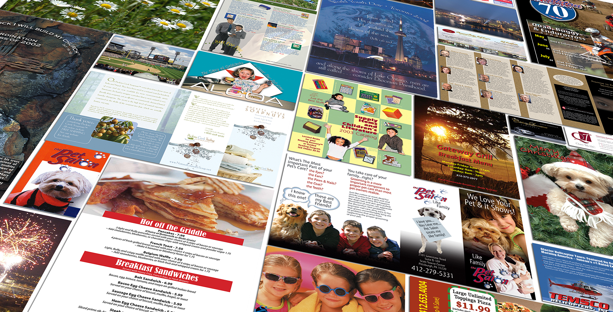 Samples of work by Express Press
